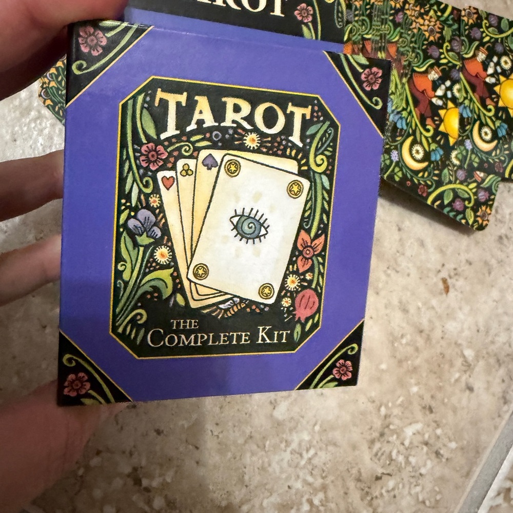 Mini Tarot Card Deck Complete Kit w/ Guidebook – Running Press Mega Mini Kit Set - Picture 3 of 8